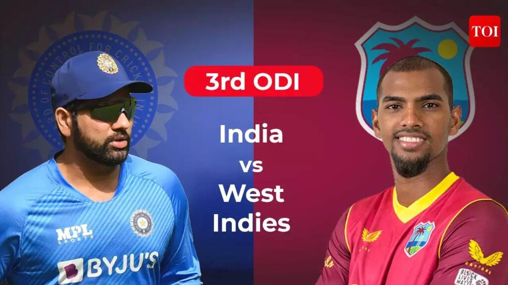 Cricket IND vs WI